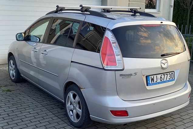 Mazda 5 cena 15000 przebieg: 270000, rok produkcji 2008 z Warszawa małe 22